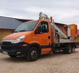 bérelhető IVECO DAILY emelőkosaras tgk.
